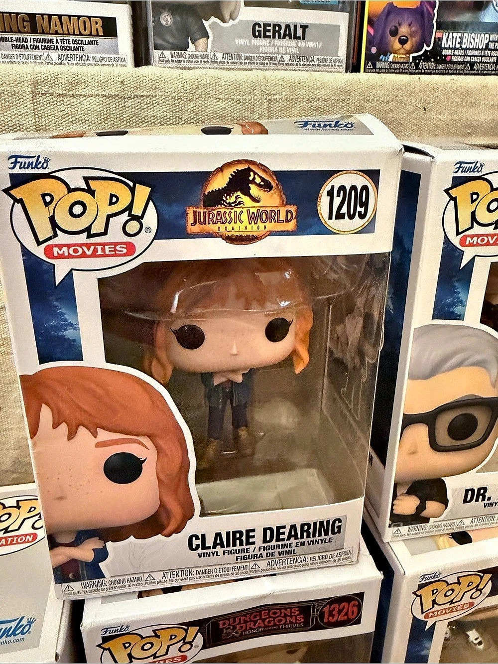 Funko Claire Dearing #1209 Vinyl Figure White & Brown